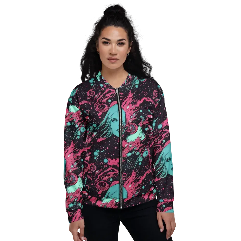 Spectral Dreamer on Bomber Jacket — Front