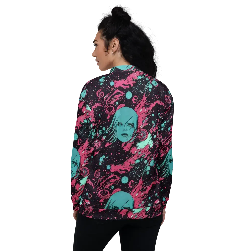 Spectral Dreamer on Bomber Jacket — Back