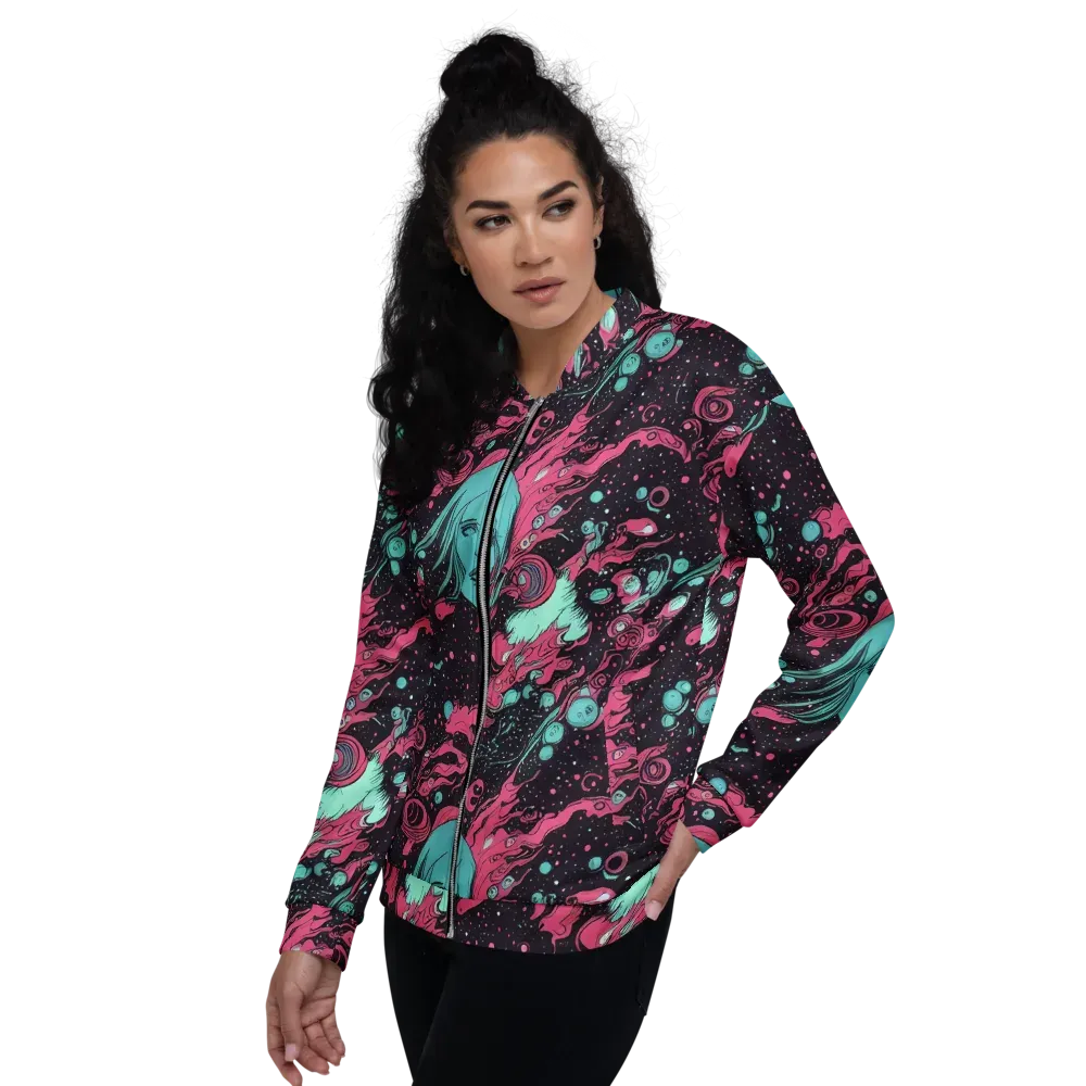 Spectral Dreamer on Bomber Jacket — Left