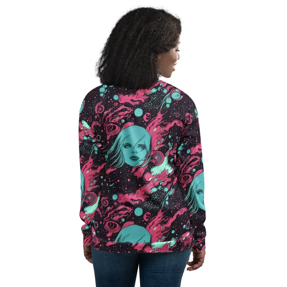 Spectral Dreamer on Bomber Jacket — Back