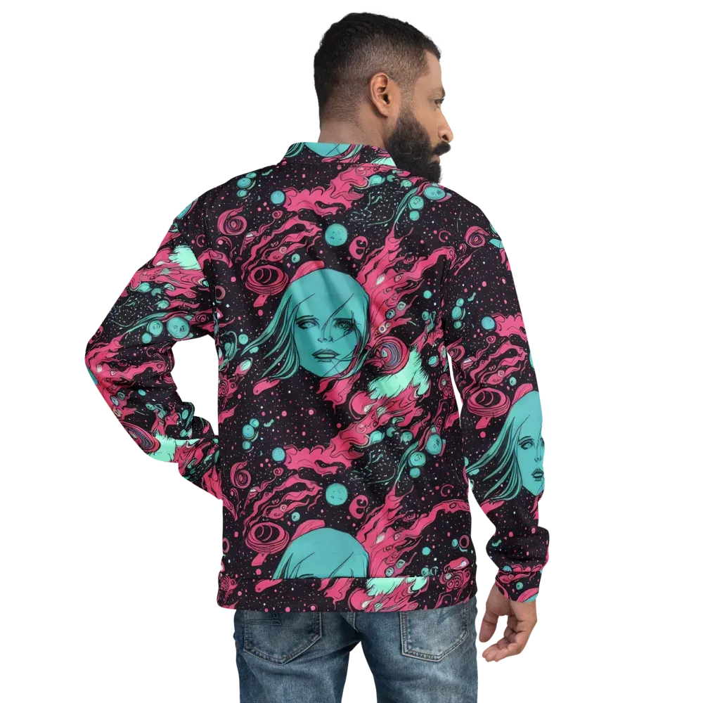 Spectral Dreamer on Bomber Jacket — Back