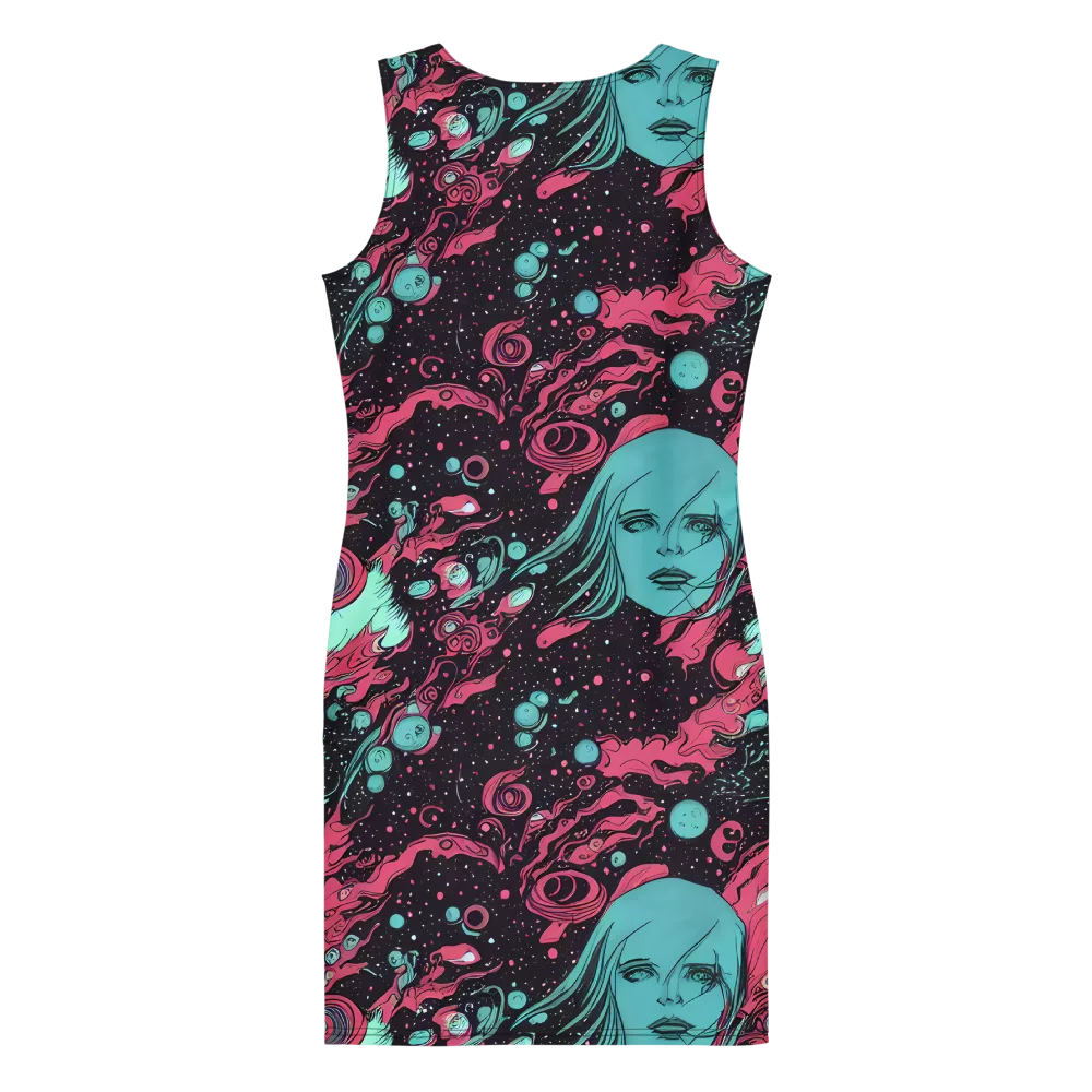 Spectral Dreamer on Bodycon Dress — Back