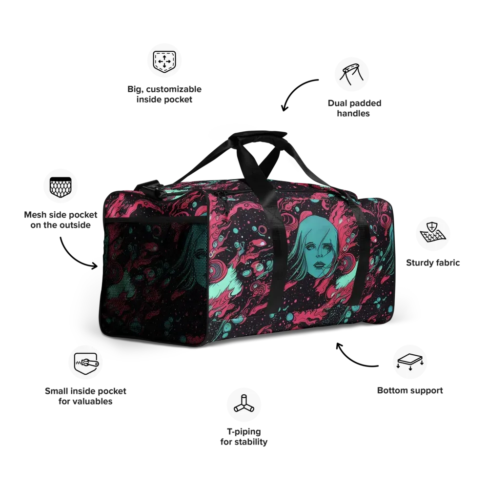 Spectral Dreamer on Duffle Bag — Right Front