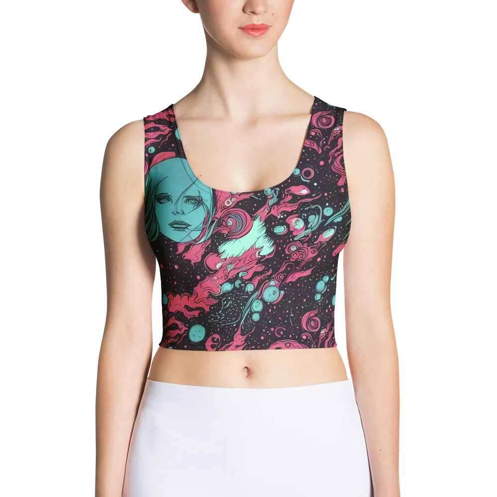 Spectral Dreamer on Crop Top — Front