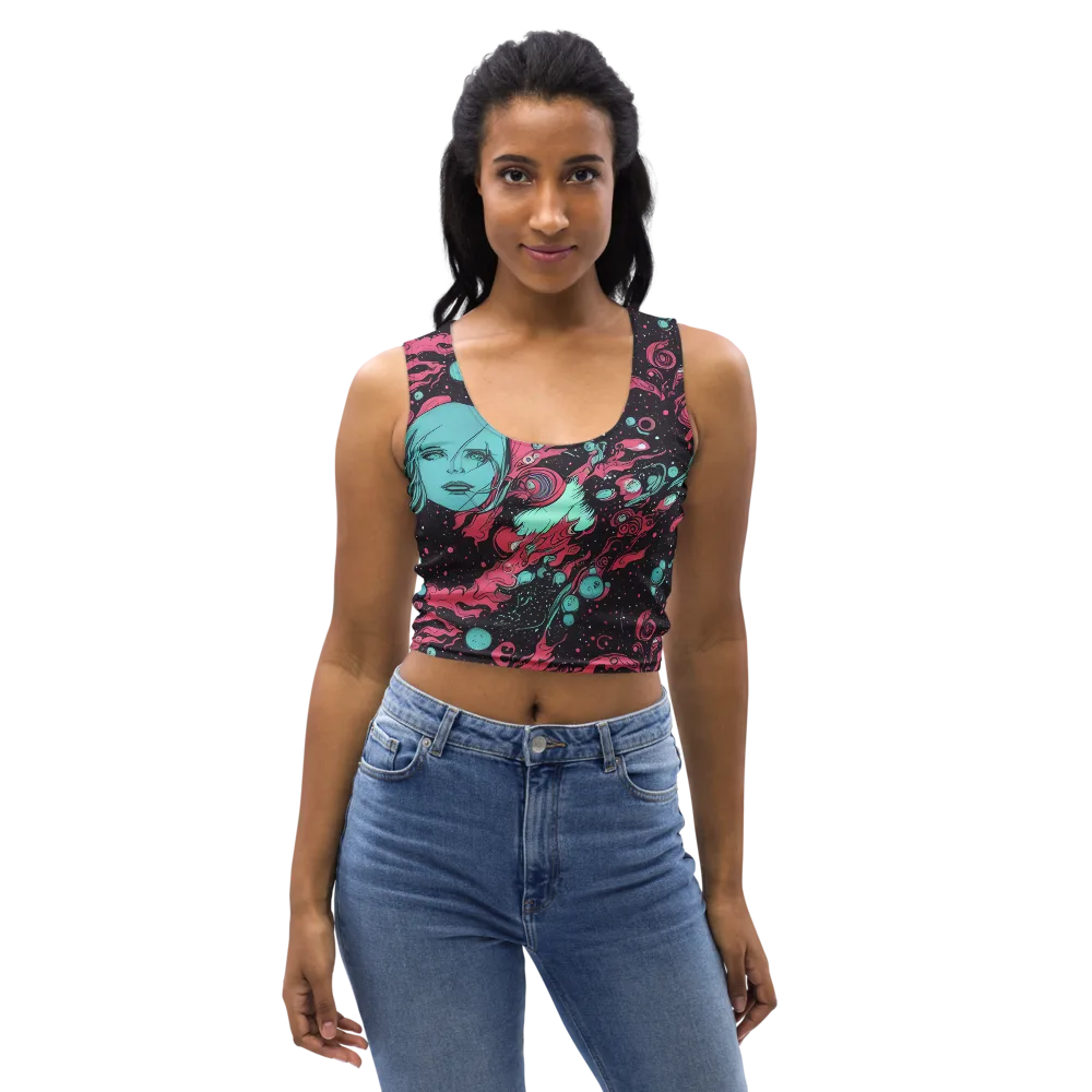 Spectral Dreamer on Crop Top — Front