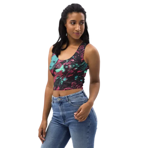 Spectral Dreamer on a Crop Top