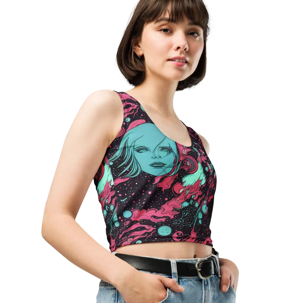 Spectral Dreamer on Crop Top — Right Front