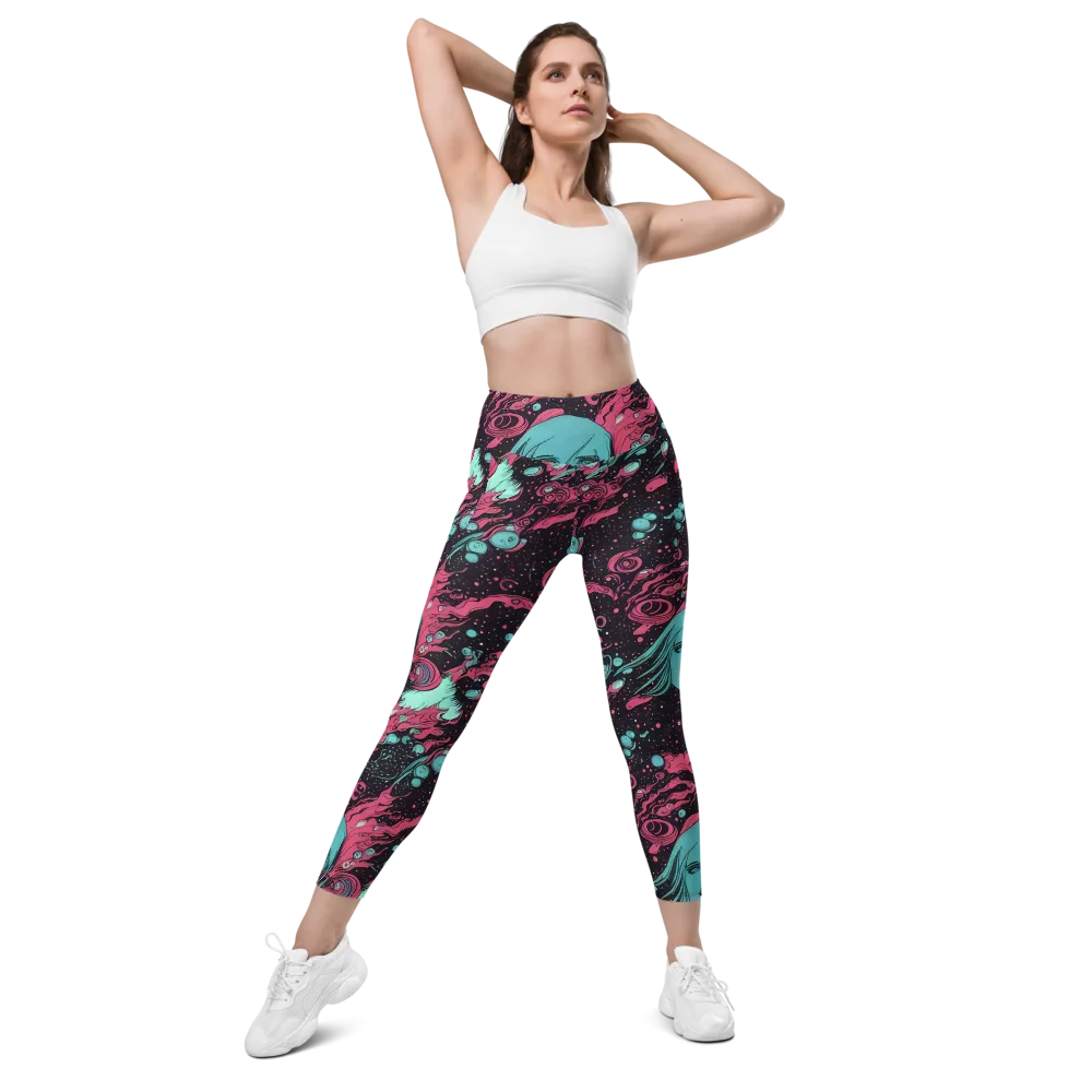 Spectral Dreamer on Leggings with Pockets — Front