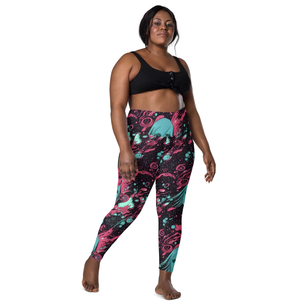 Spectral Dreamer on Leggings with Pockets — Front