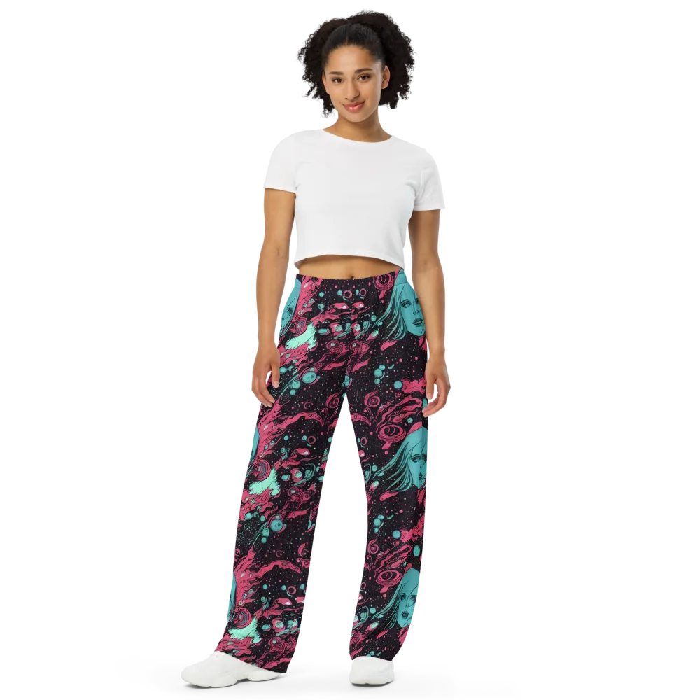 Spectral Dreamer on Wide-Leg Pants — Front