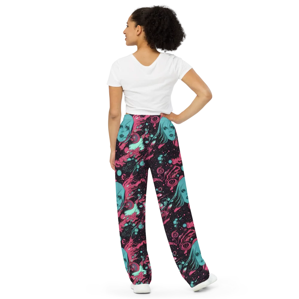 Spectral Dreamer on Wide-Leg Pants — Back
