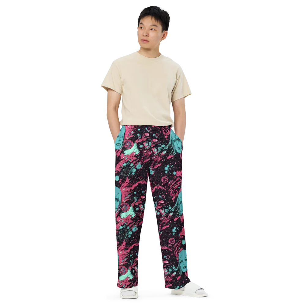 Spectral Dreamer on Wide-Leg Pants — Front