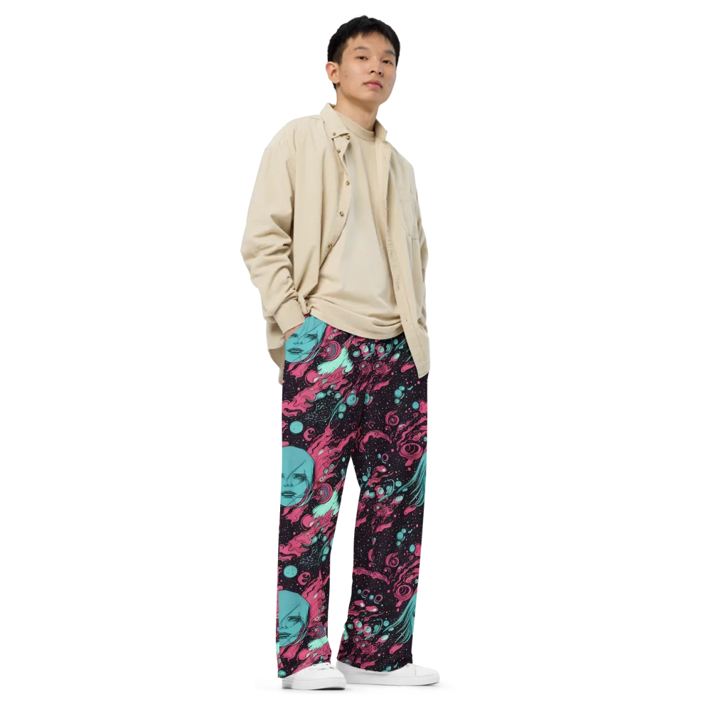 Spectral Dreamer on Wide-Leg Pants — Right Front