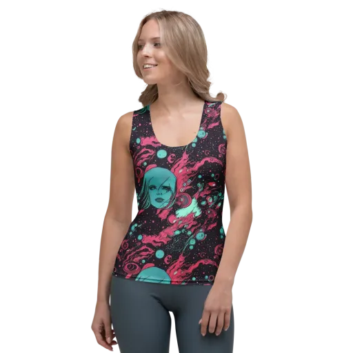 Spectral Dreamer on a Women's Tank Top