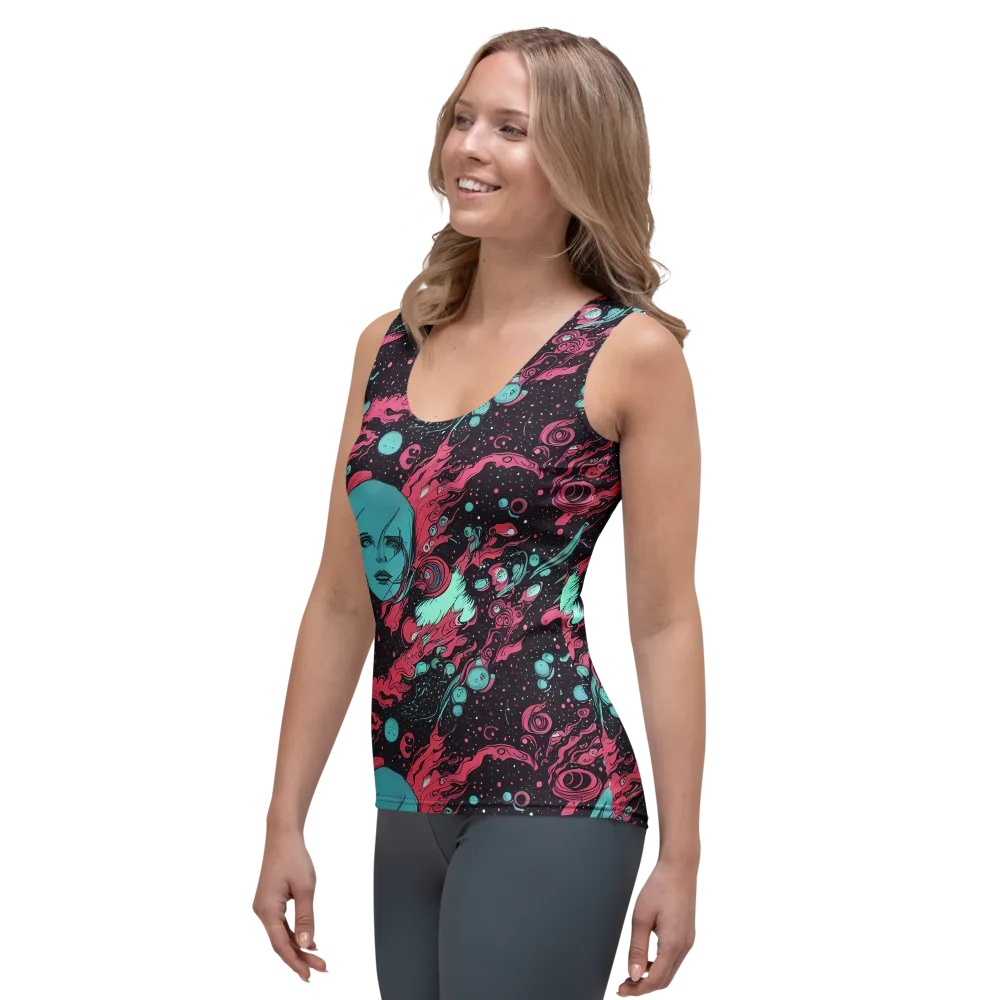 Spectral Dreamer on Women's Tank Top — Left Front