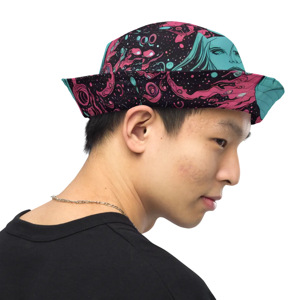 Spectral Dreamer on Reversible Bucket Hat — Right Outside