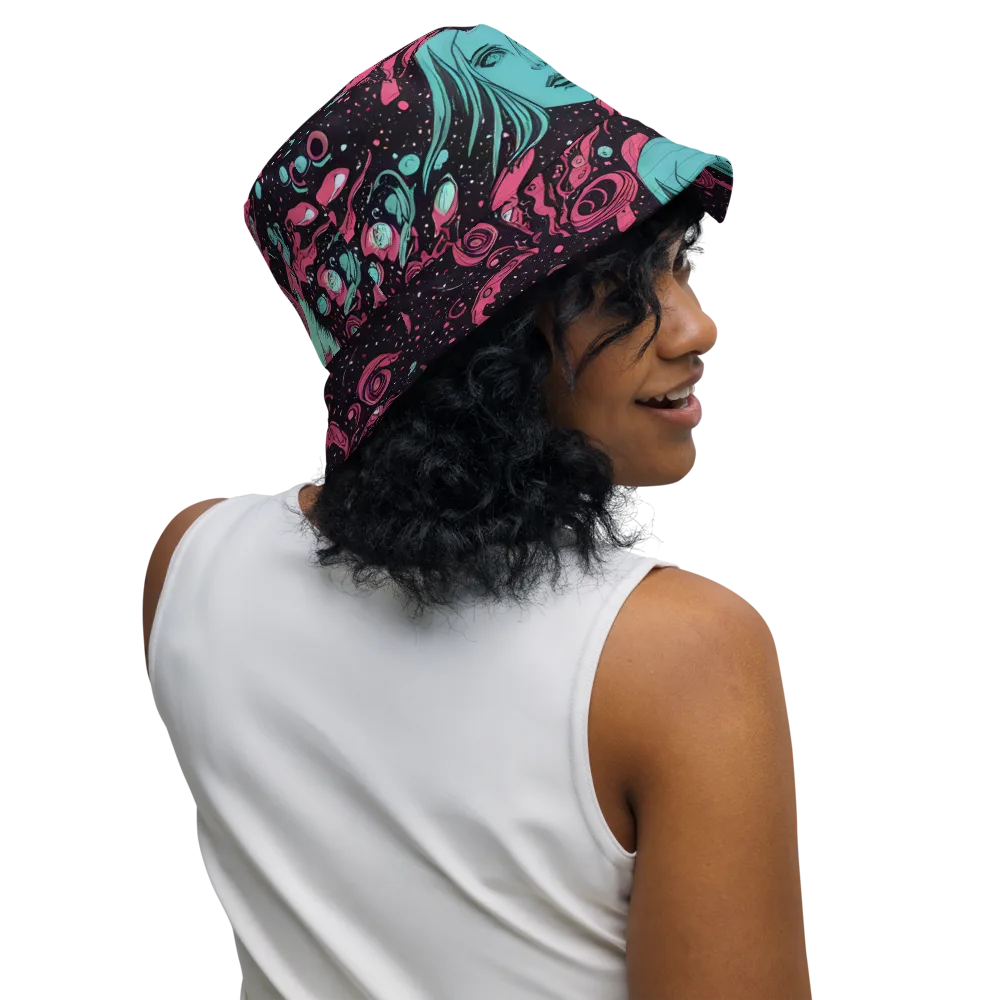 Spectral Dreamer on Reversible Bucket Hat — Right Outside