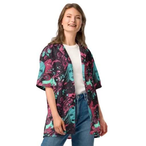 Spectral Dreamer on a Button Shirt