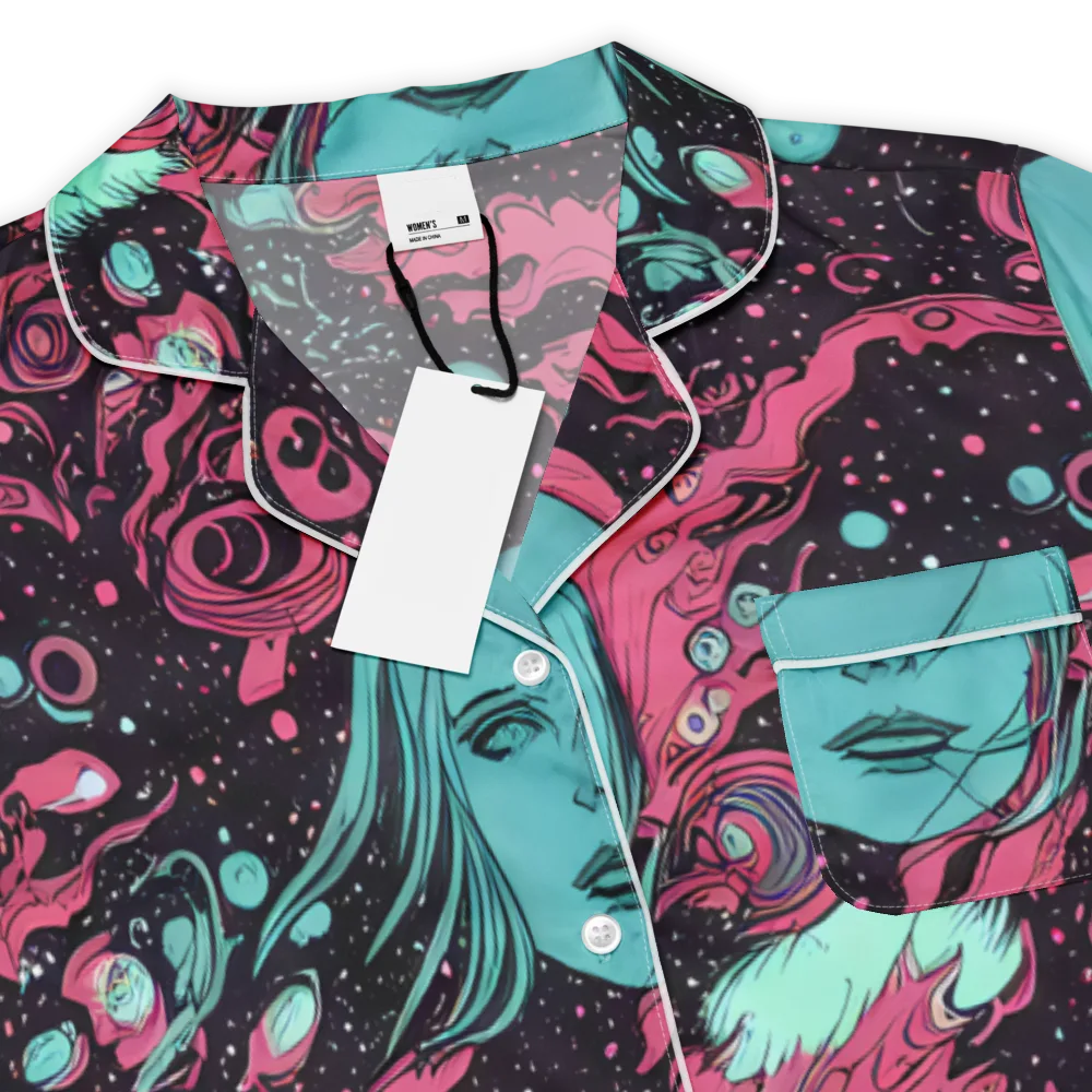 Spectral Dreamer on Women's Short Sleeve Pajama Top — Product details