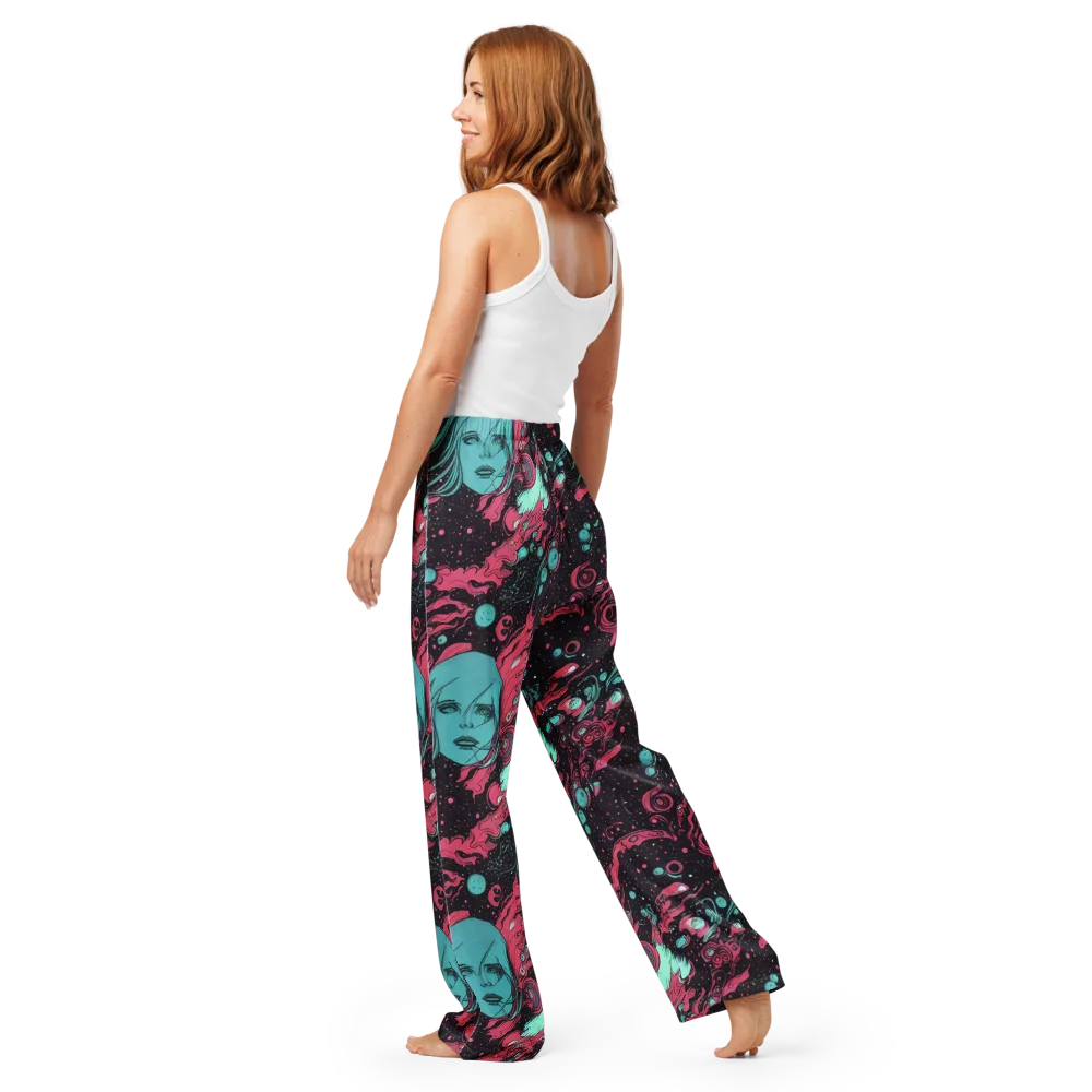 Spectral Dreamer on Women's Pajama Pants — Back