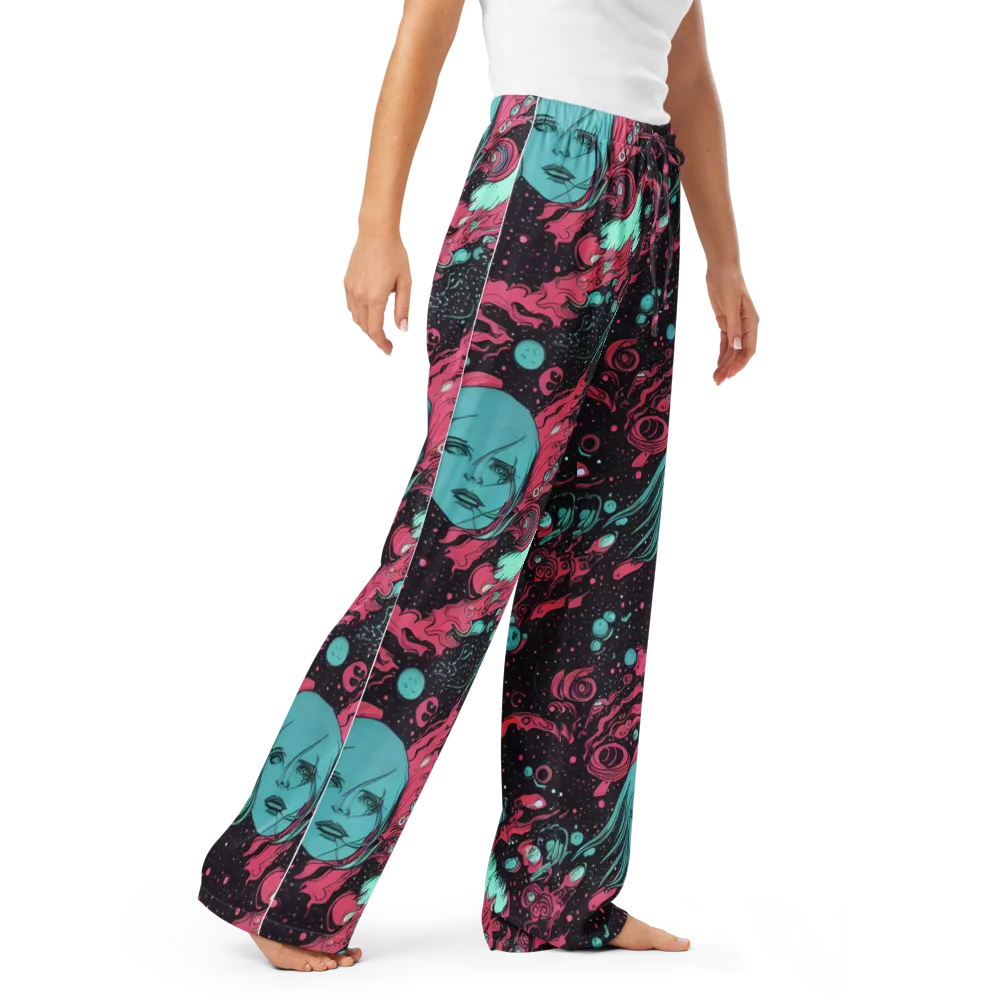 Spectral Dreamer on Women's Pajama Pants — Right Front