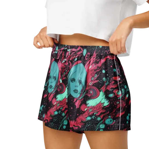 Spectral Dreamer on a Women's Pajama Shorts