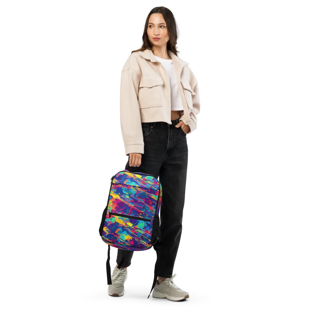 Spectrum Streaks on Utility Backpack — Front