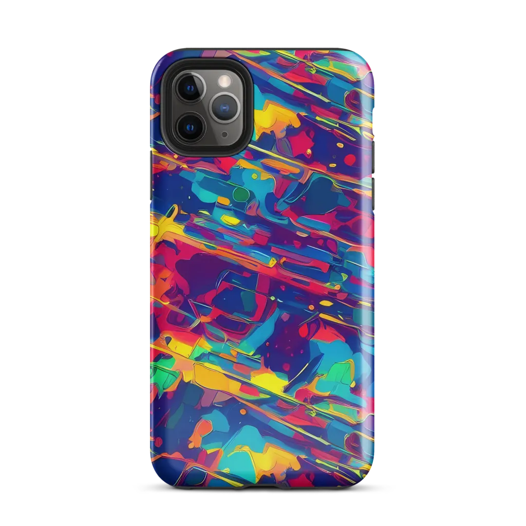 Spectrum Streaks on Tough Case for iPhone® — Front