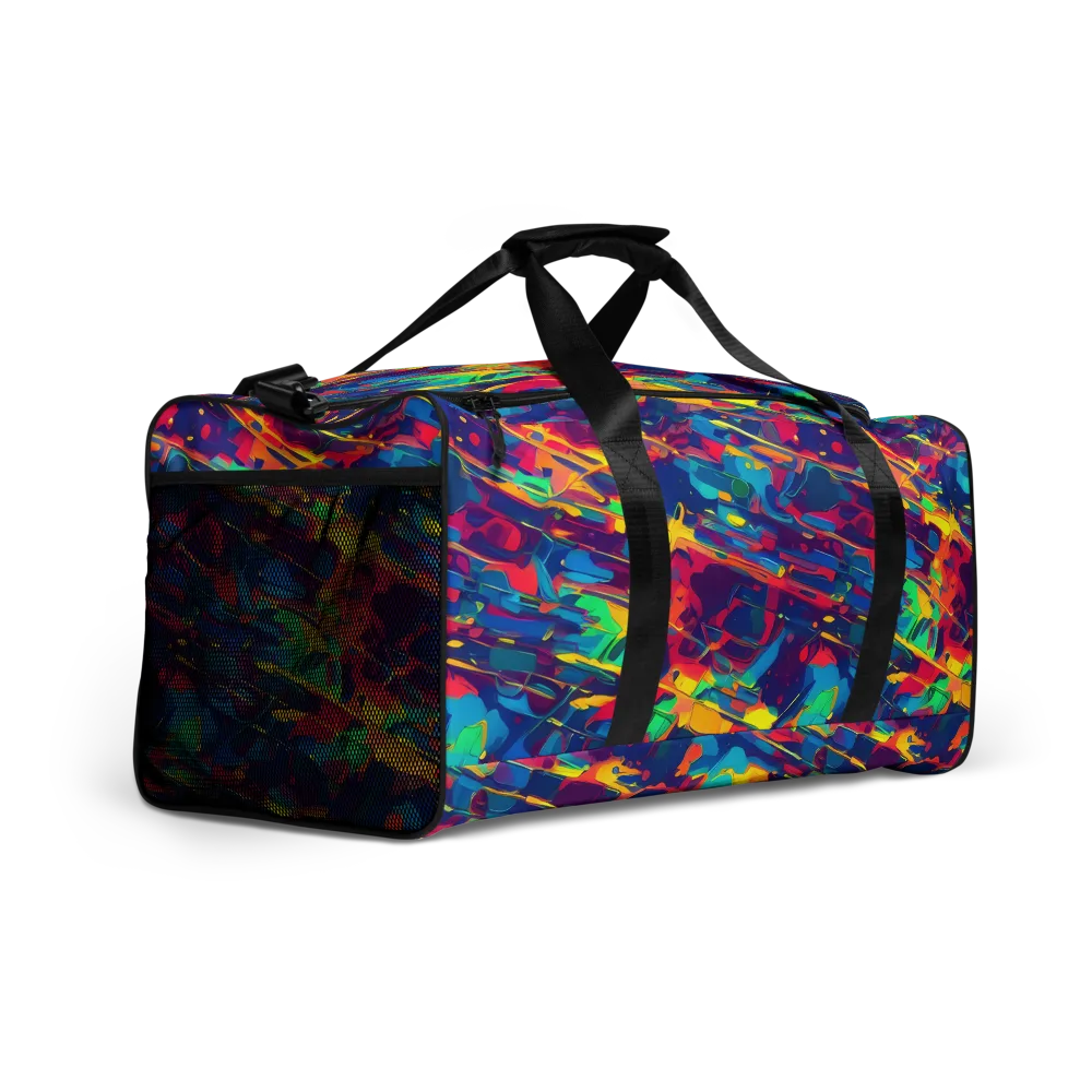 Spectrum Streaks on Duffle Bag — Right Front