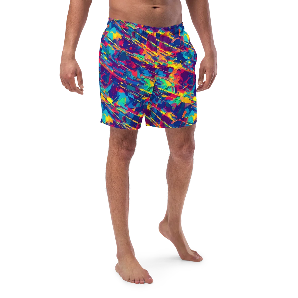 Spectrum Streaks on Swim Trunks — Front