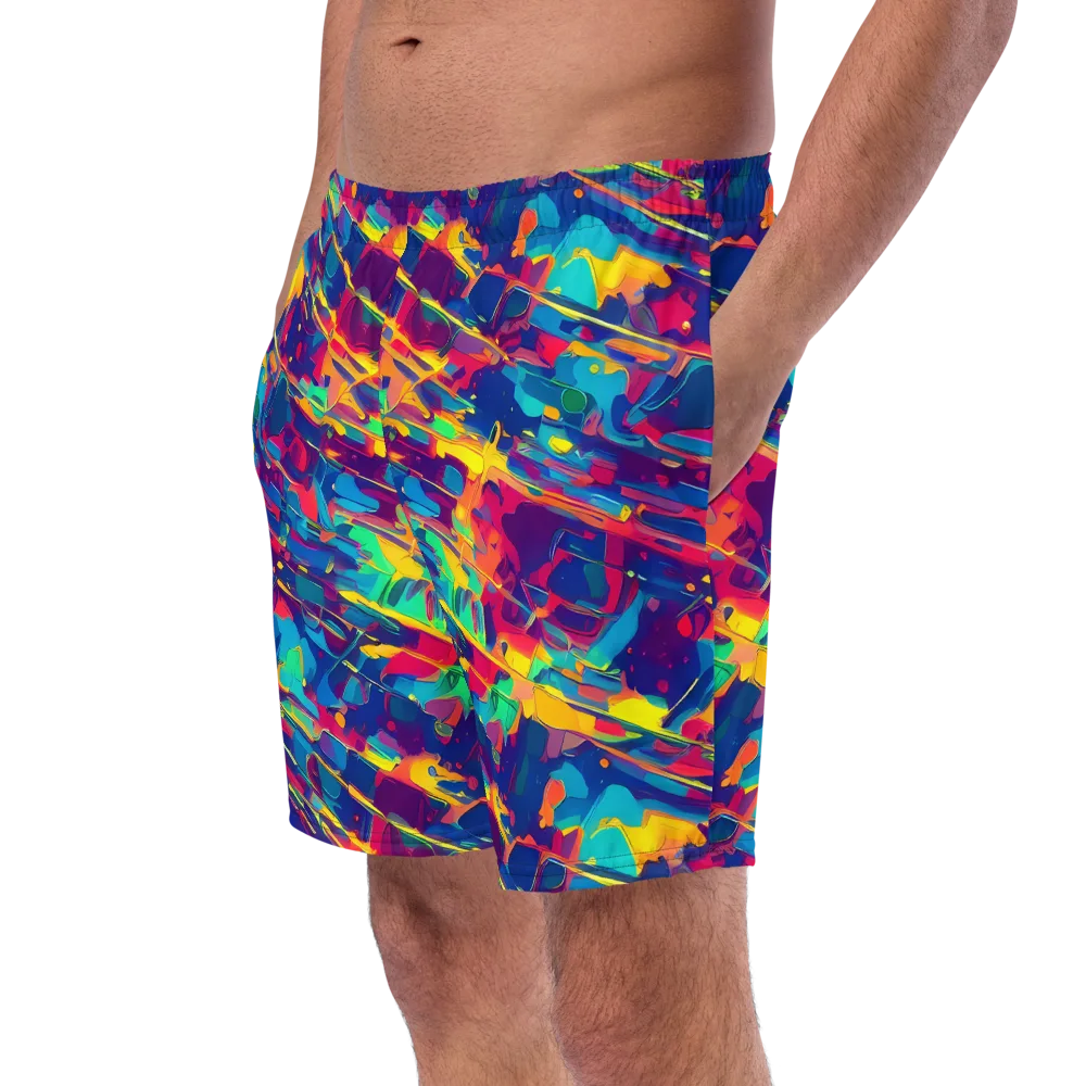 Spectrum Streaks on Swim Trunks — Left Front