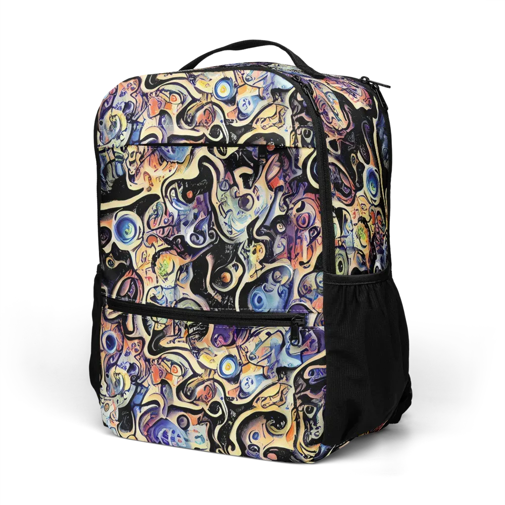 Grosz Galaxy on Utility Backpack — Left Front