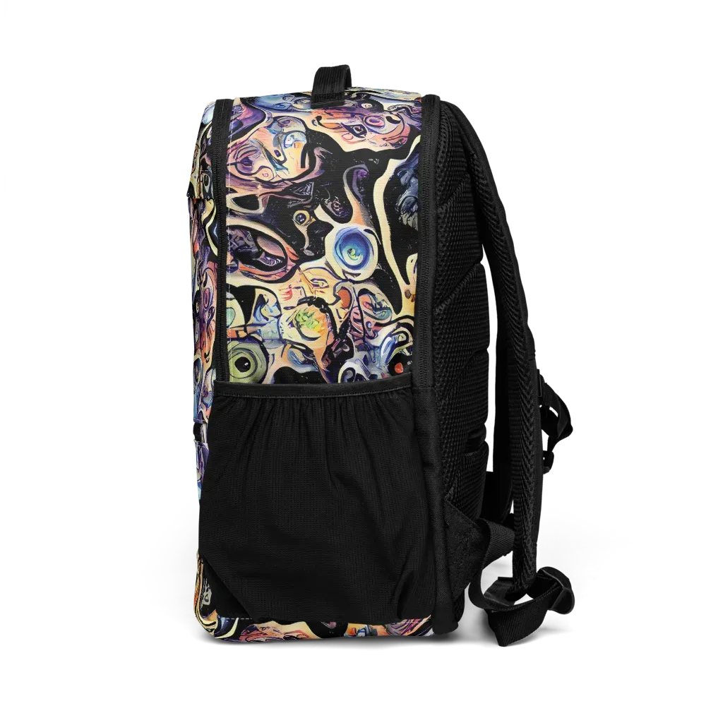 Grosz Galaxy on Utility Backpack — Left