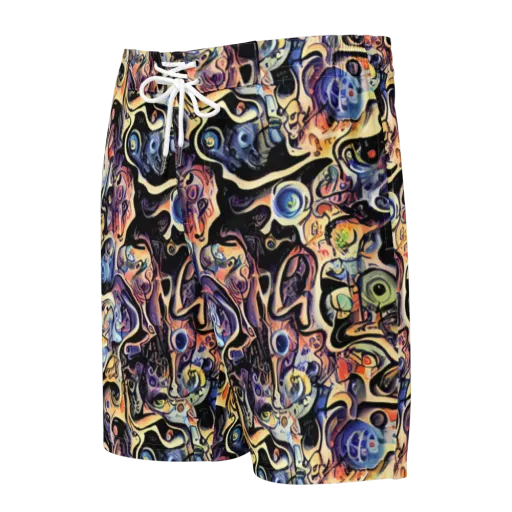 Grosz Galaxy on a Men's Board Shorts