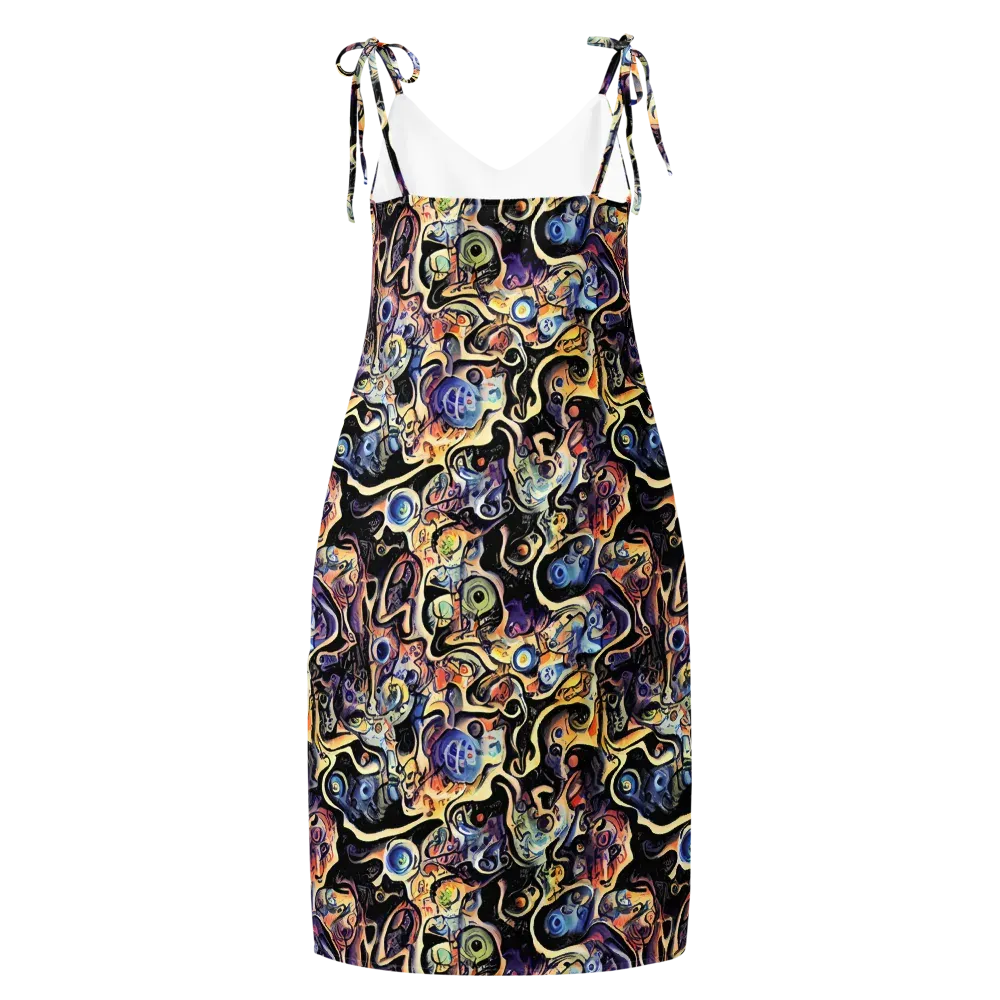 Grosz Galaxy on Slip Dress — Back