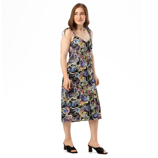 Grosz Galaxy on a Slip Dress