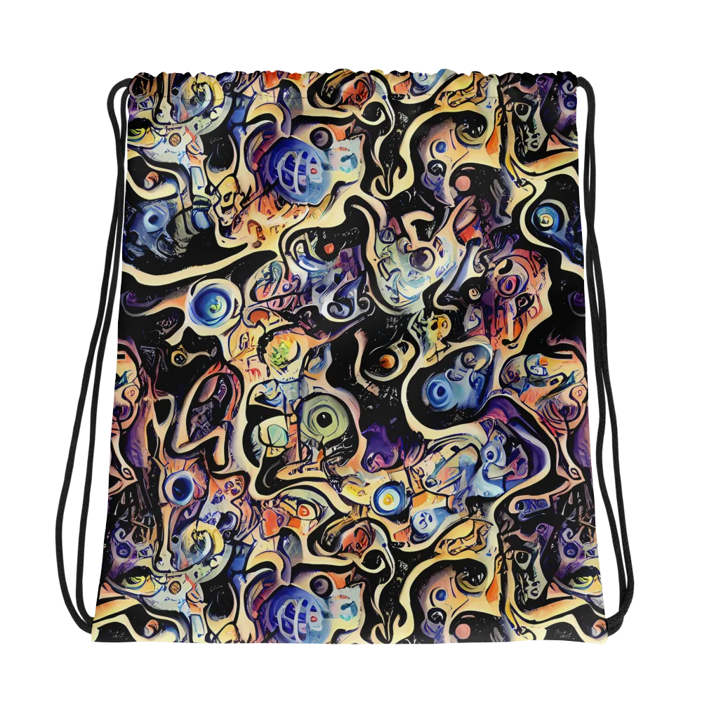 Grosz Galaxy on Drawstring Bag — Photo