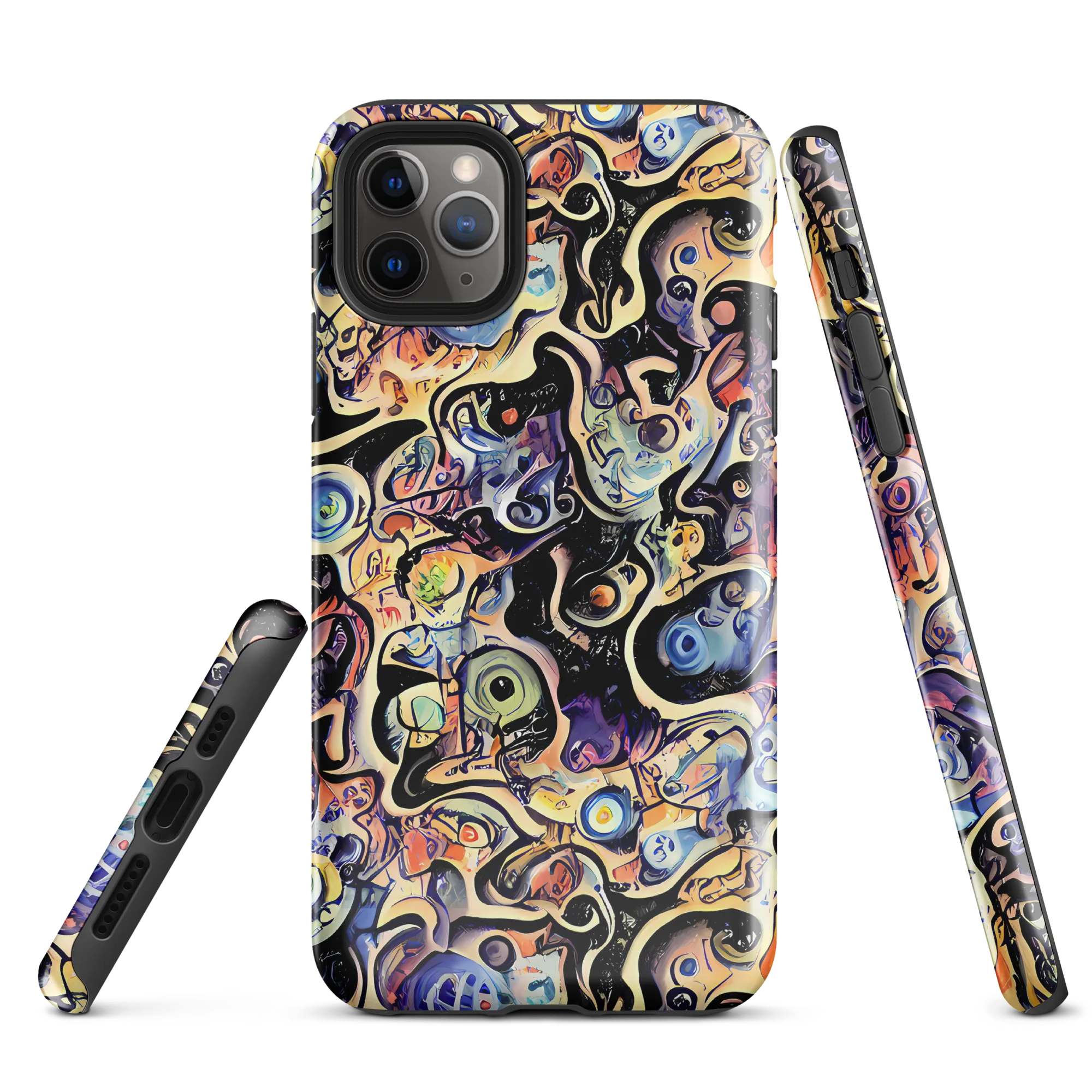 Grosz Galaxy on Tough Case for iPhone® — Front