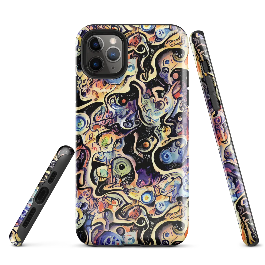 Grosz Galaxy on Tough Case for iPhone® — Front
