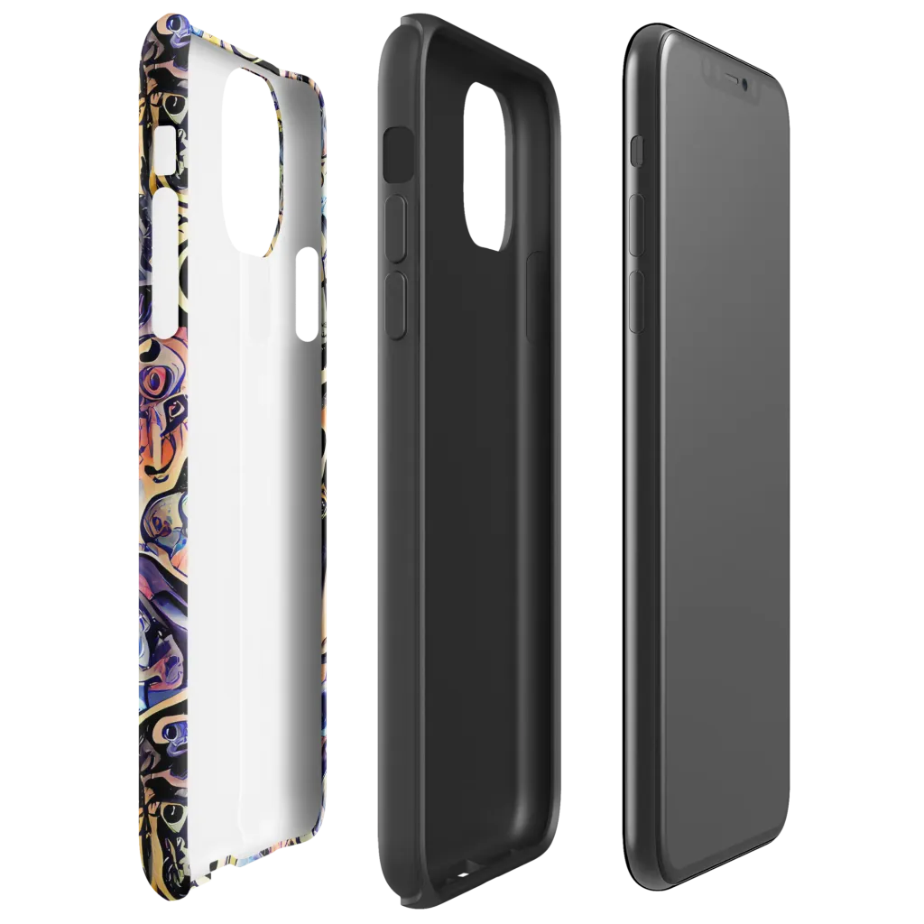 Grosz Galaxy on Tough Case for iPhone® — Right