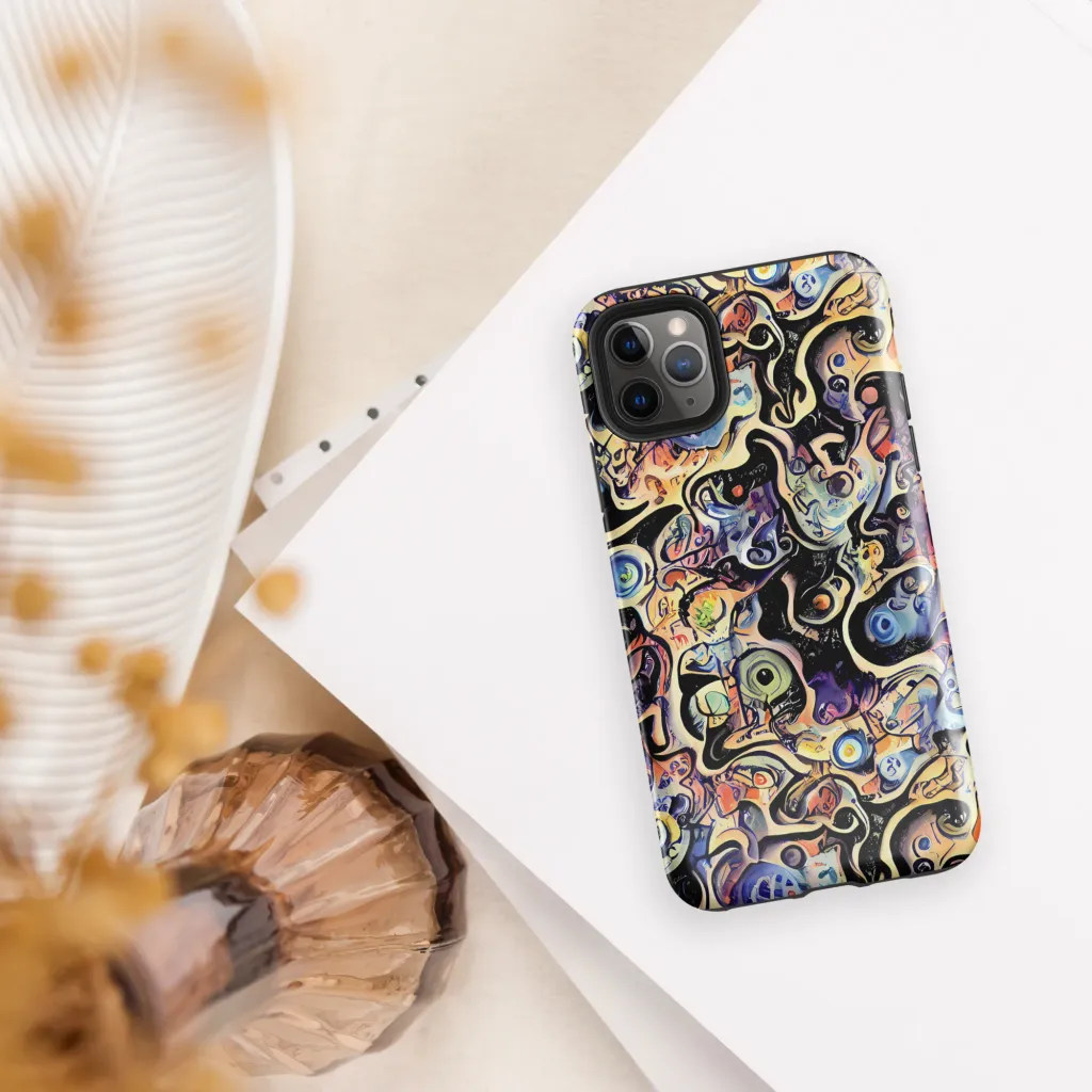 Grosz Galaxy on Tough Case for iPhone® — Front