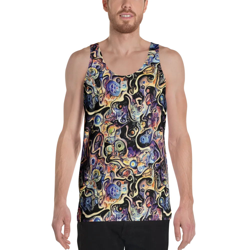 Grosz Galaxy on Men's Tank Top — Front