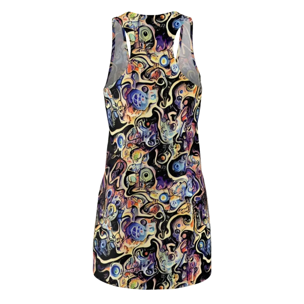 Grosz Galaxy on Racerback Dress — Back