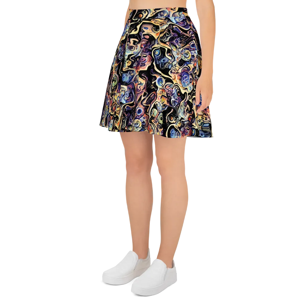 Grosz Galaxy on Skater Skirt — Left