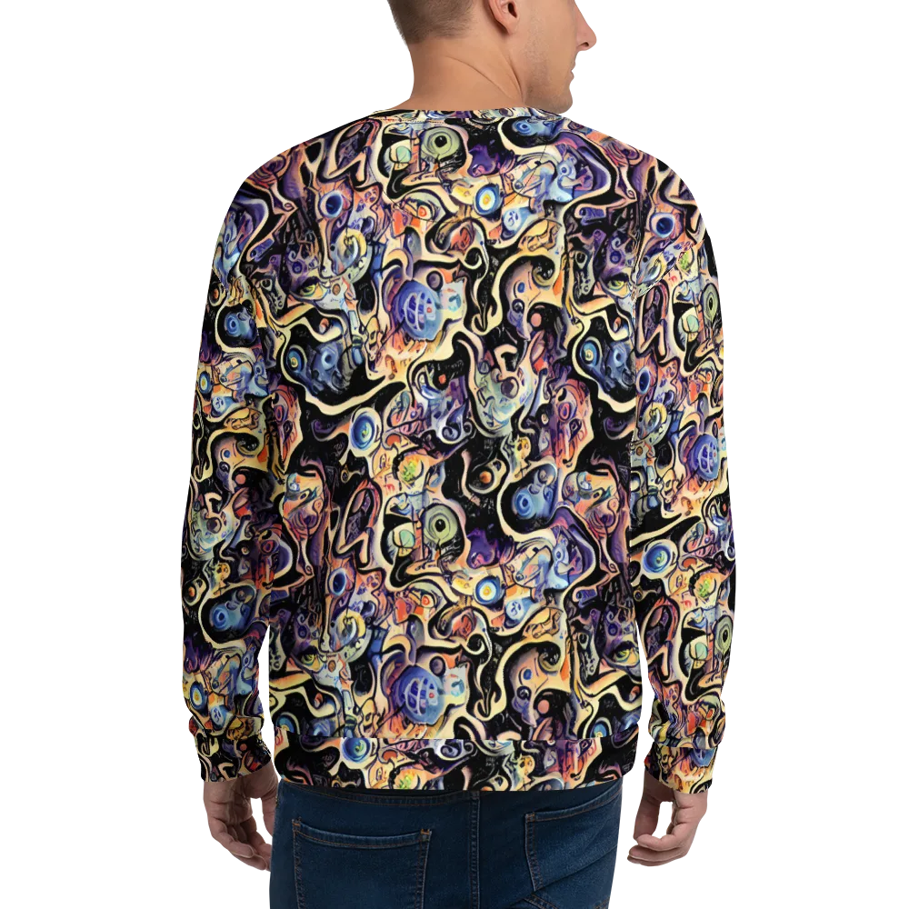 Grosz Galaxy on Sweatshirt — Back