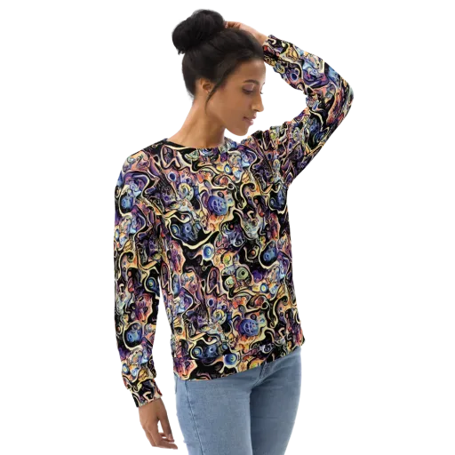 Grosz Galaxy on a Sweatshirt