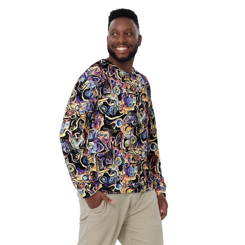 Grosz Galaxy on Sweatshirt — Front