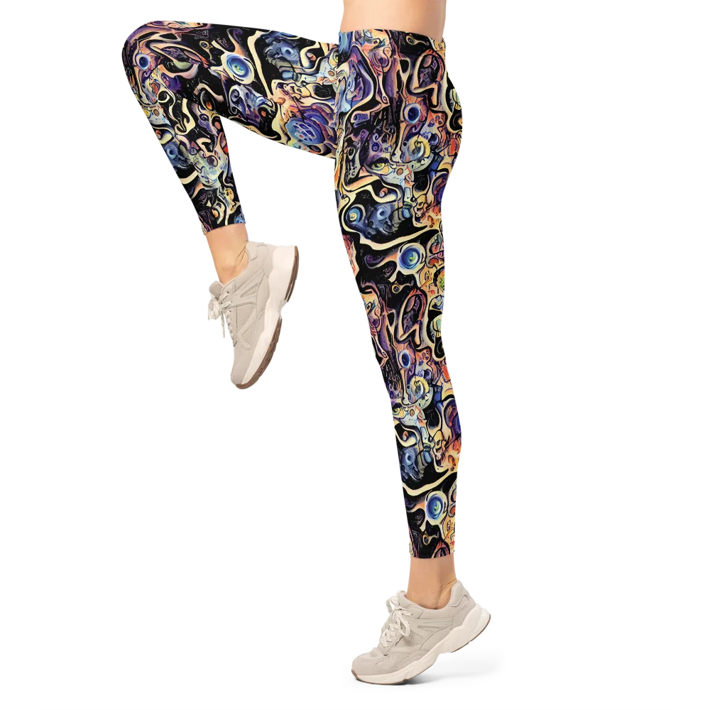 Grosz Galaxy on Leggings — Left