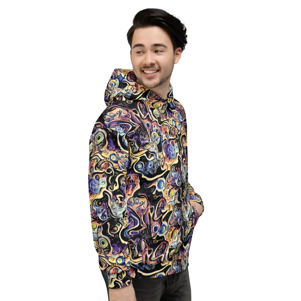 Grosz Galaxy on Hoodie — Right