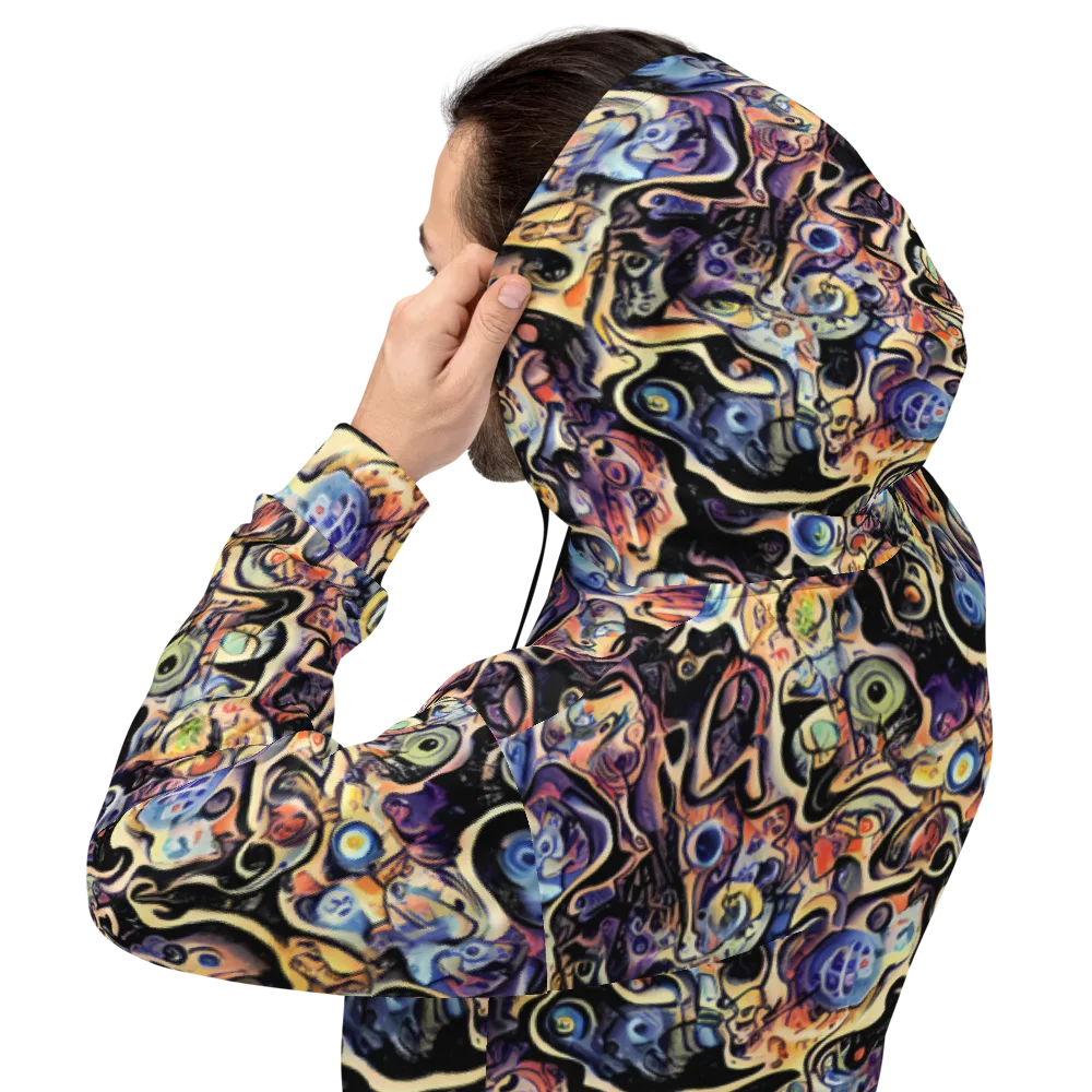 Grosz Galaxy on Hoodie — Back